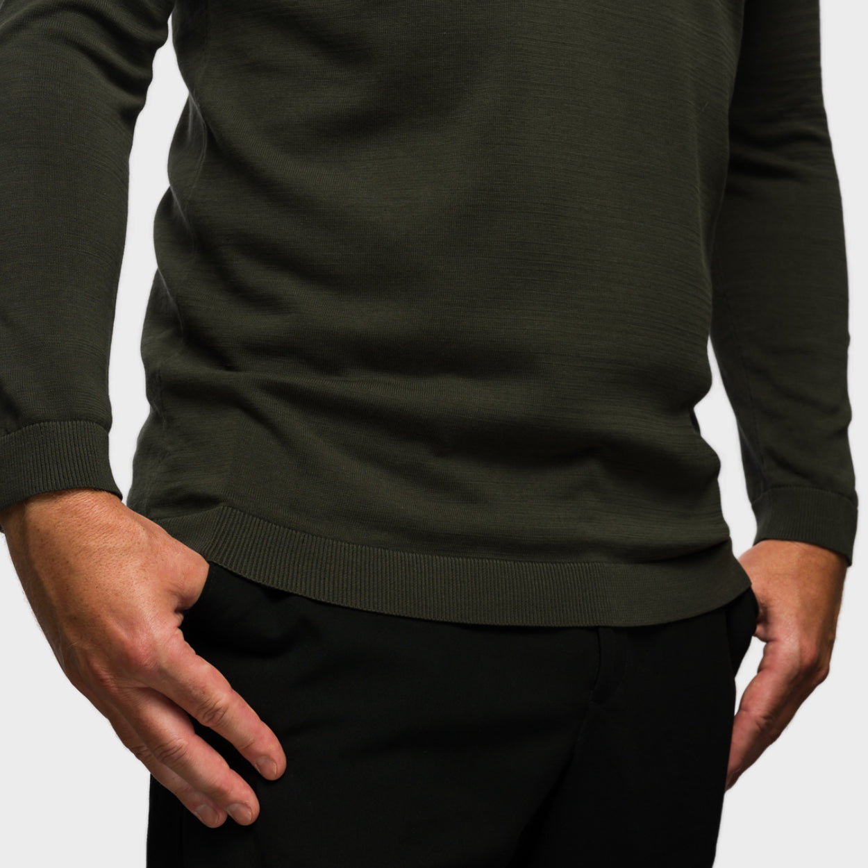 The Polo Longsleeve Mercerized