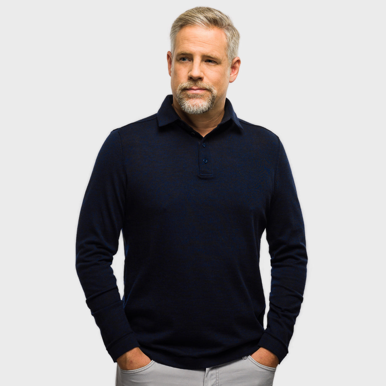 The Polo Longsleeve Merino