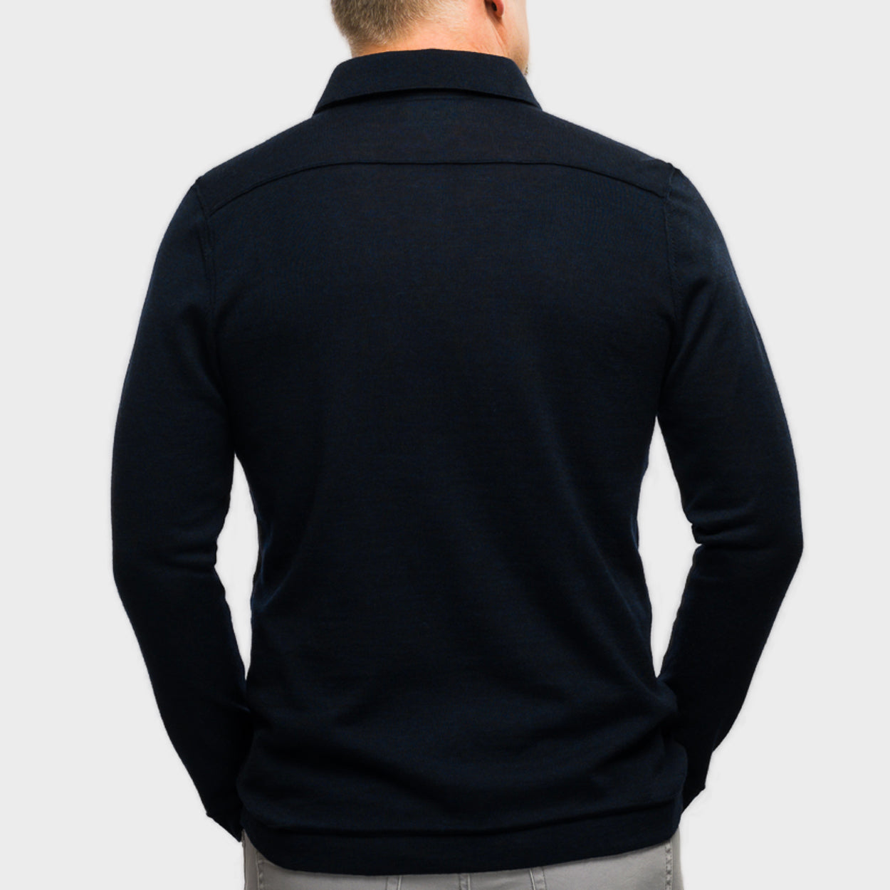 The Polo Longsleeve Merino