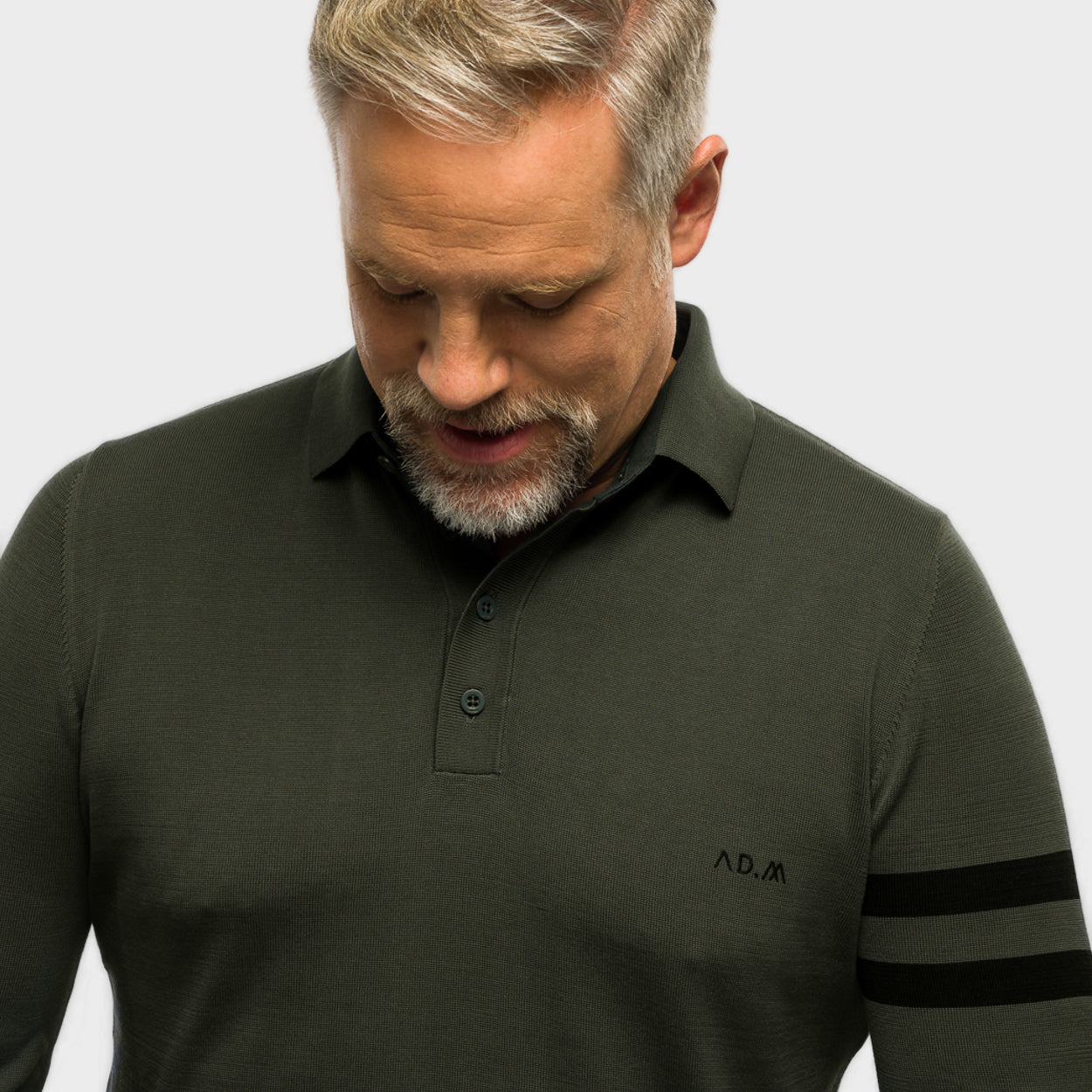 The Polo Longsleeve Mercerized Stripes
