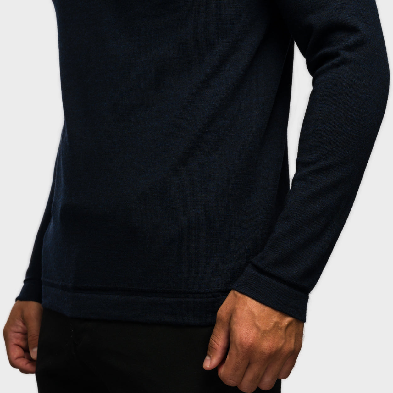 The Polo Longsleeve Merino Stripes