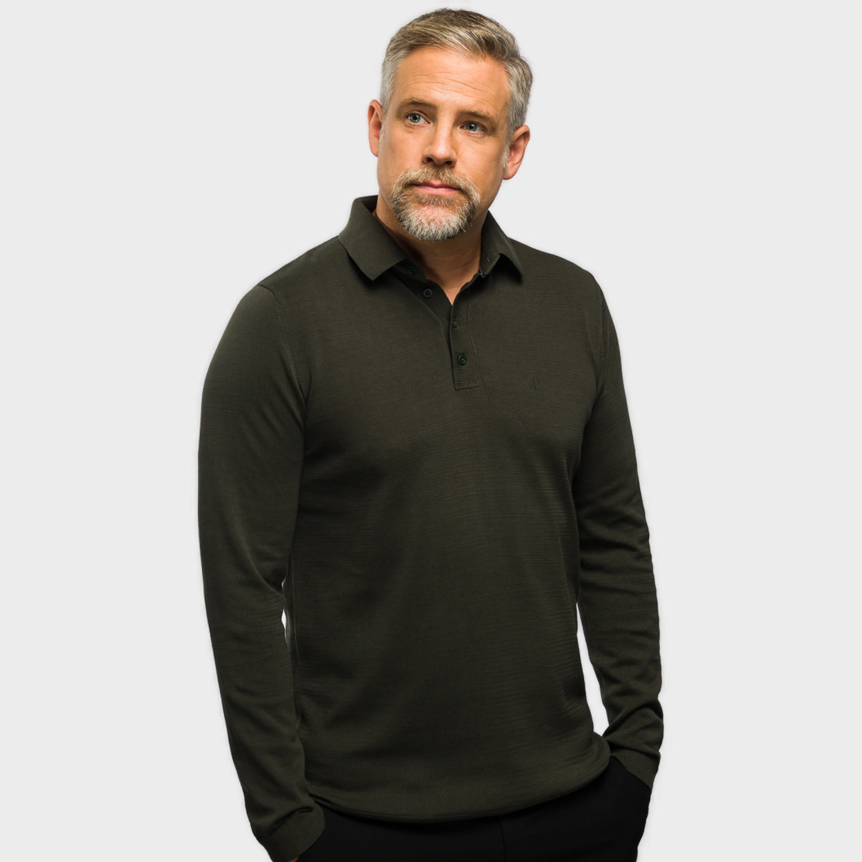 The Polo Longsleeve Mercerized