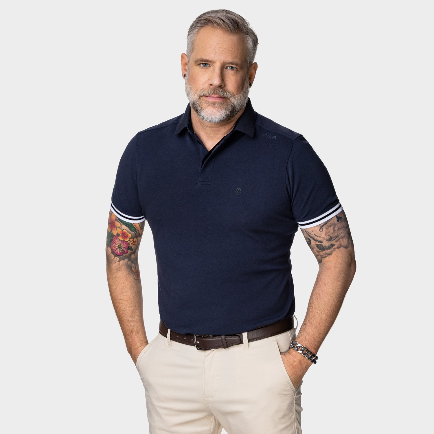 The Polo Classic Stripes - Navy